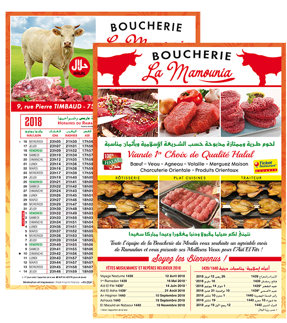 calendrier imsaks RV