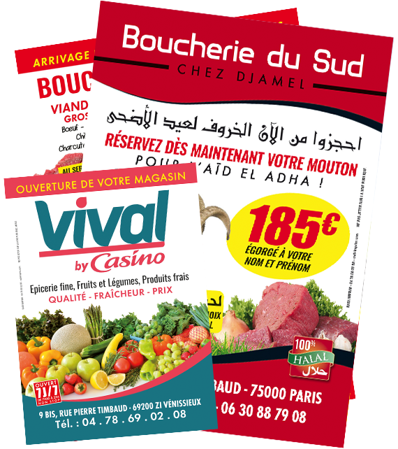 Affiches et flyers