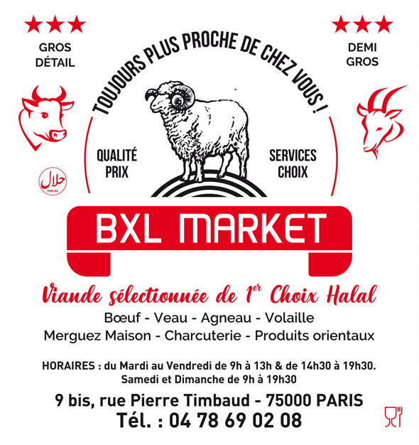 Papier alimentaire à plat